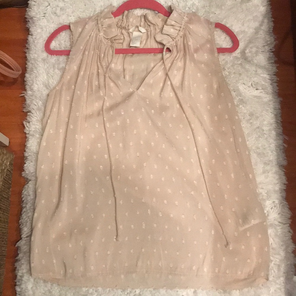 H&M blouse with neck tie